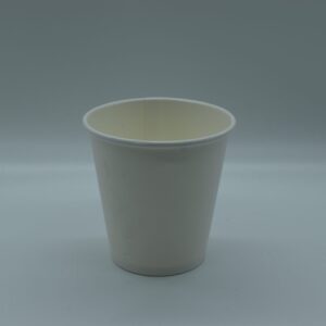 8oz Coffee Cup Single Wall White STAR