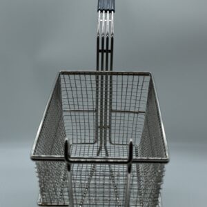 Fry Basket Rect with Green Handle (Each)
