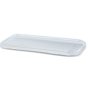 TR2/3L PET Lid for 2&3 Compartment Tray