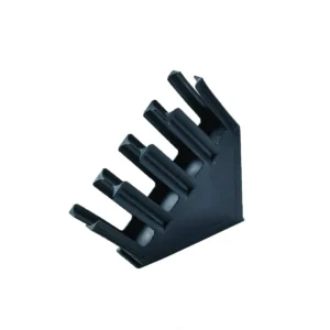 4-COMP VERTICAL CUP ORGANISER - BLACK