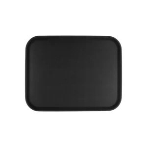 SERVING TRAY PLASTIC BLACK