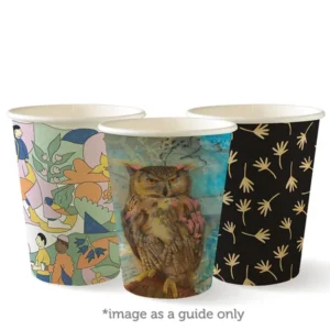 BIO CUP 12oz/350ml (80mm) single wall cups