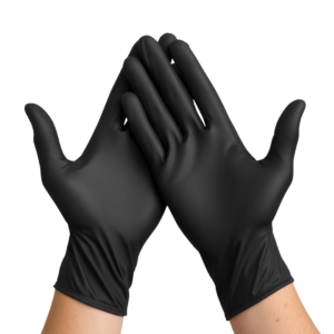 Premium Nitrile Blend Gloves Black ChromaTech Large